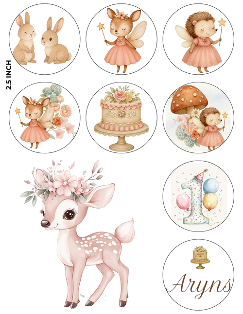 Edible Images (cake) /  Cupcake Toppers: