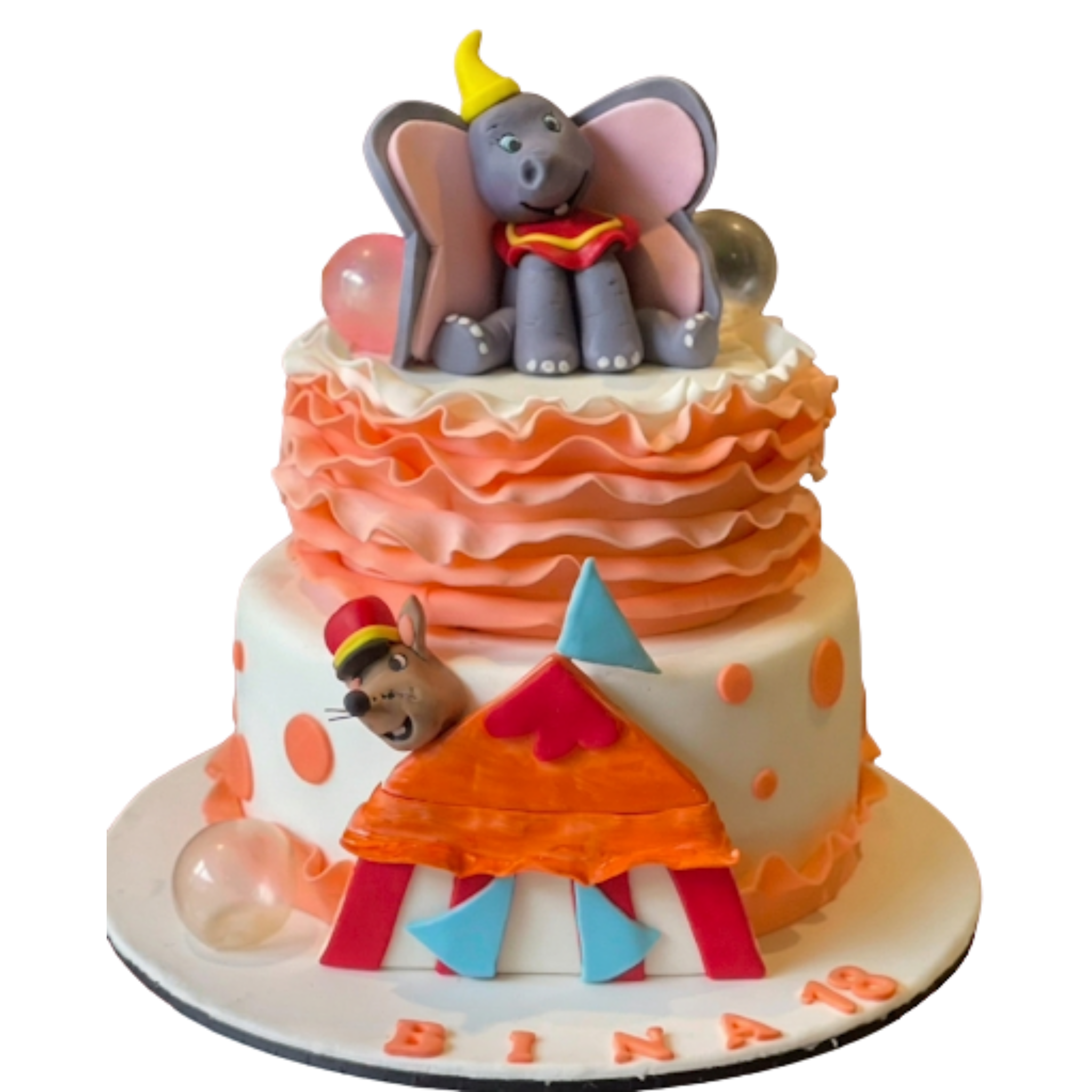 Dumbo Theme Cake