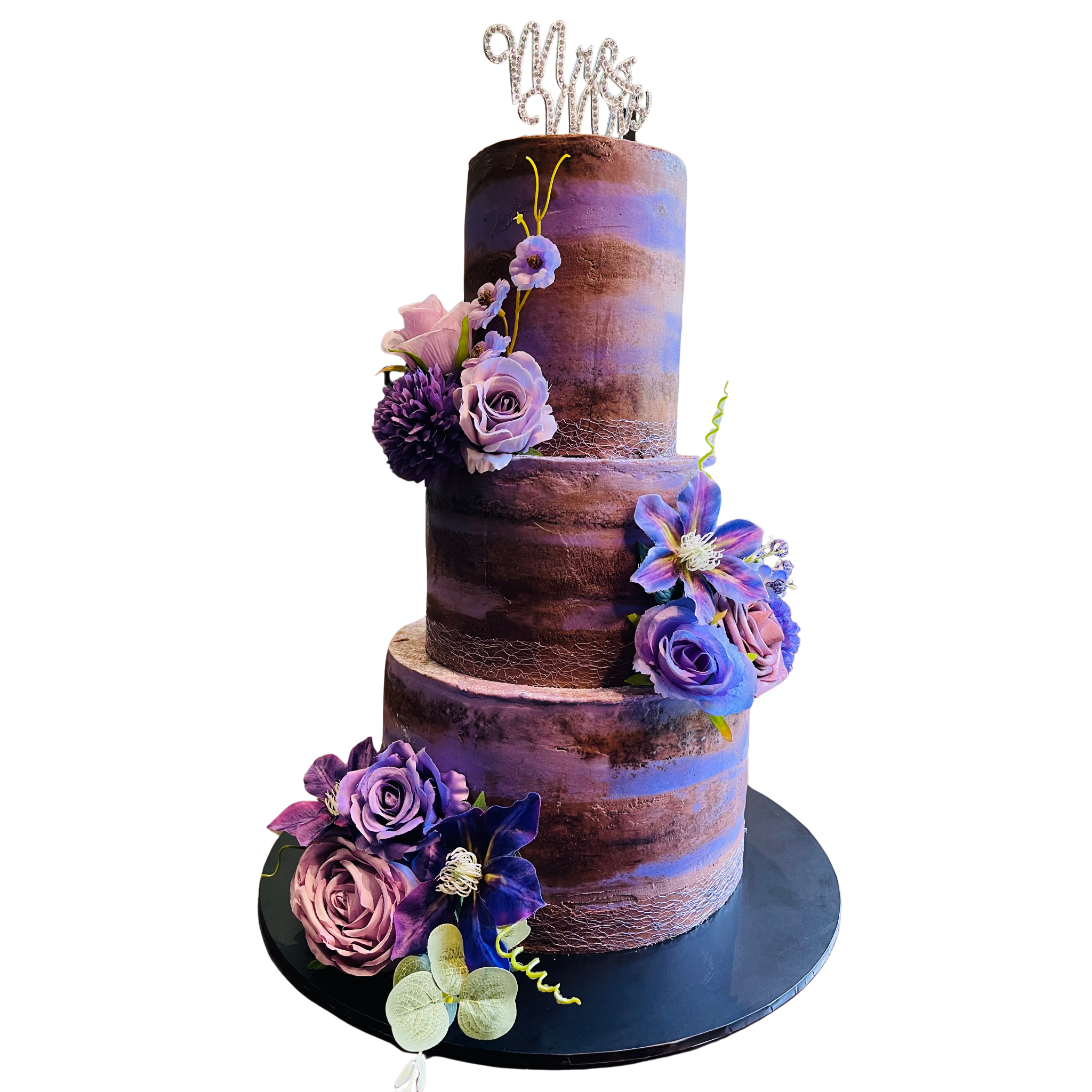 Wedding Cake with Floral Decoration