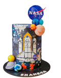 NASA Space Theme Cake