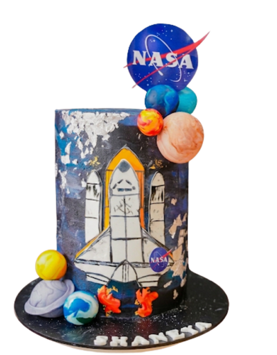 NASA Space Theme Cake