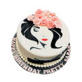 Glamour Girl Birthday Cake