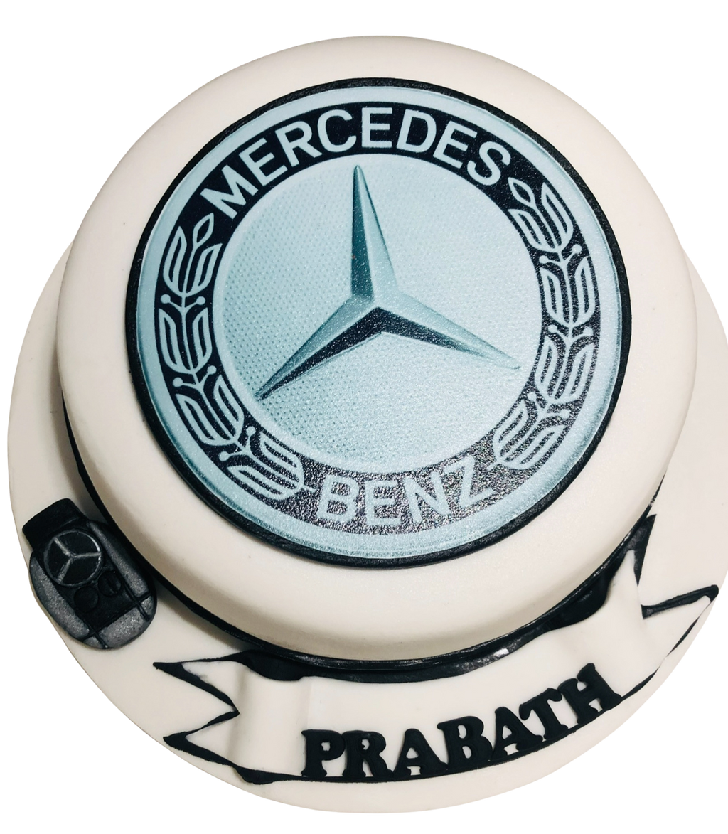 Mercedes-Benz Theme Cake
